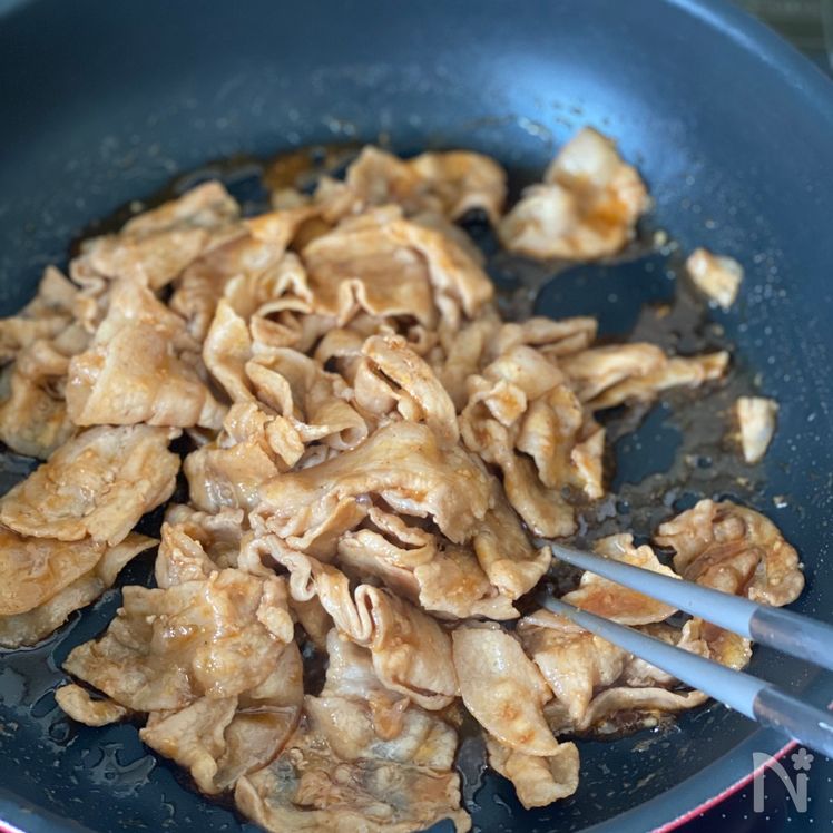 5-Minute! Yakiniku-Style Pork “Kalbi” Process3