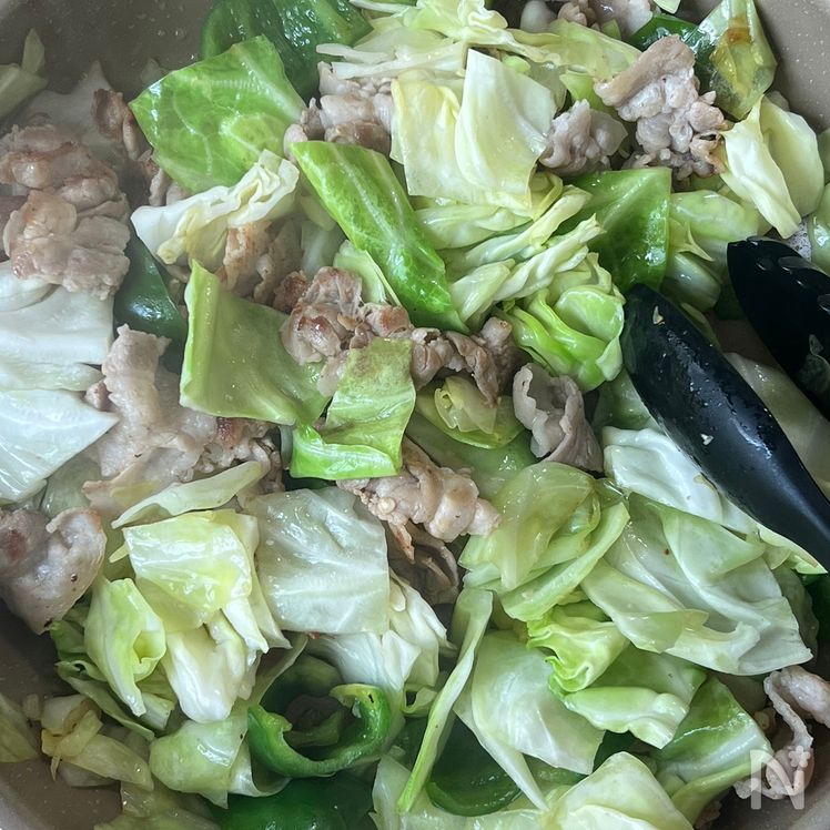 Simple Pork Belly and Cabbage Stir-Fry (Hoi Kō Rō) Process3