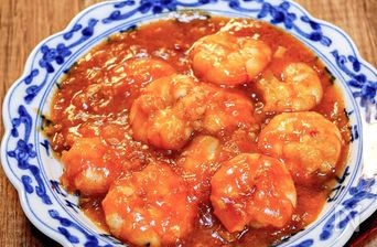 Quick Shrimp in Chili Sauce (Ebi Chili)