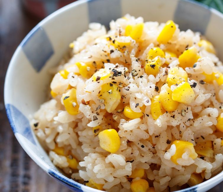 Corn Butter Soy Sauce Rice