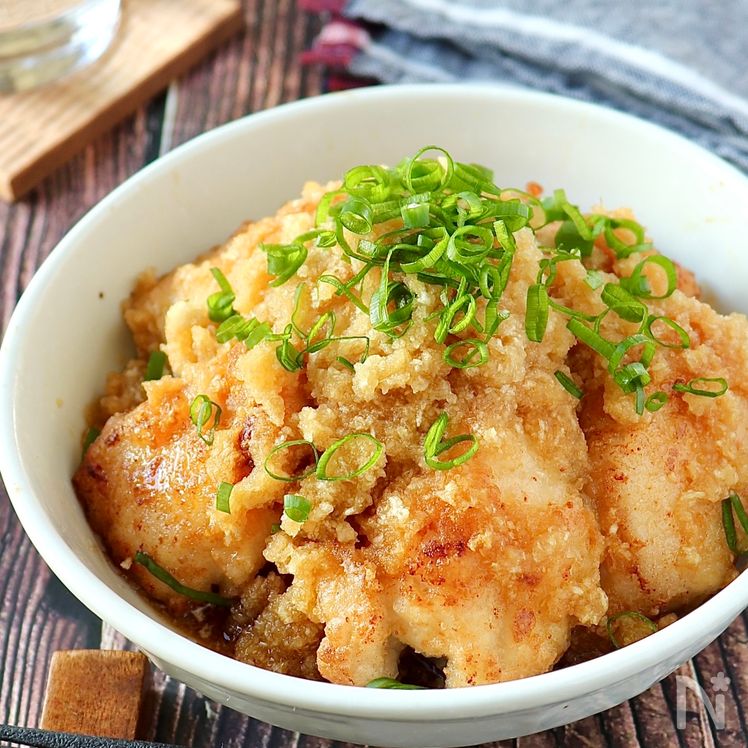 Easy Japanese-Style Fried Chicken with Grated Daikon Sauce Process5