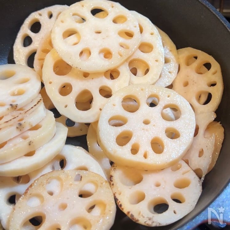 Lotus Root Stir Fry Process3