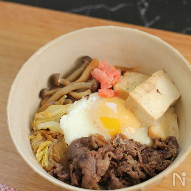 Sukiyaki bowl Process5