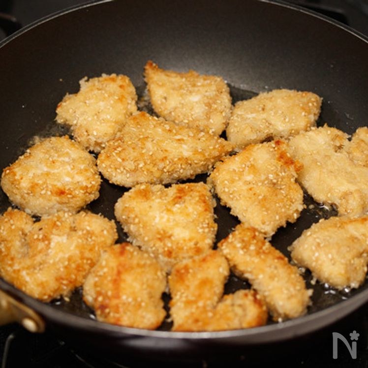 Garlic Soy Sauce Panko-Crusted Chicken Cutlets Process3
