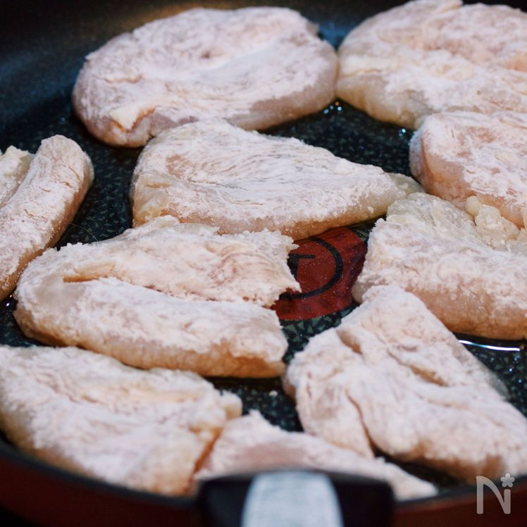 Izakaya-Style Juicy Chicken Tenderloins with Scallion Salt Sauce – A Perfect Match with Beer! Process3