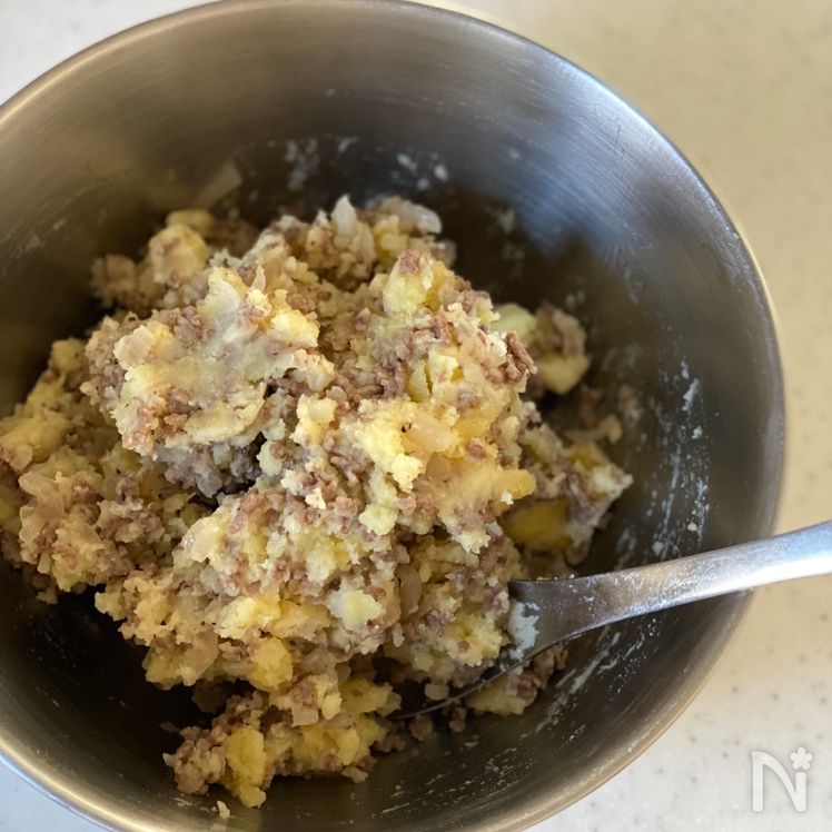 Fluffy Potato Croquettes (Korokke, コロッケ) Process4