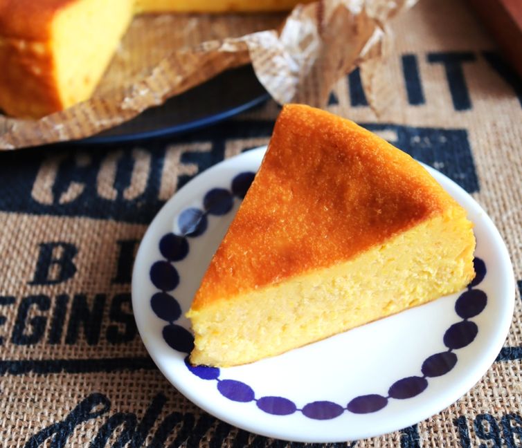 Moist & Creamy Kabocha Cheesecake