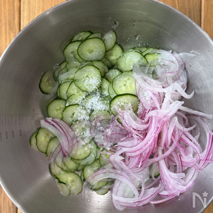 Curry Potato Salad Preparation