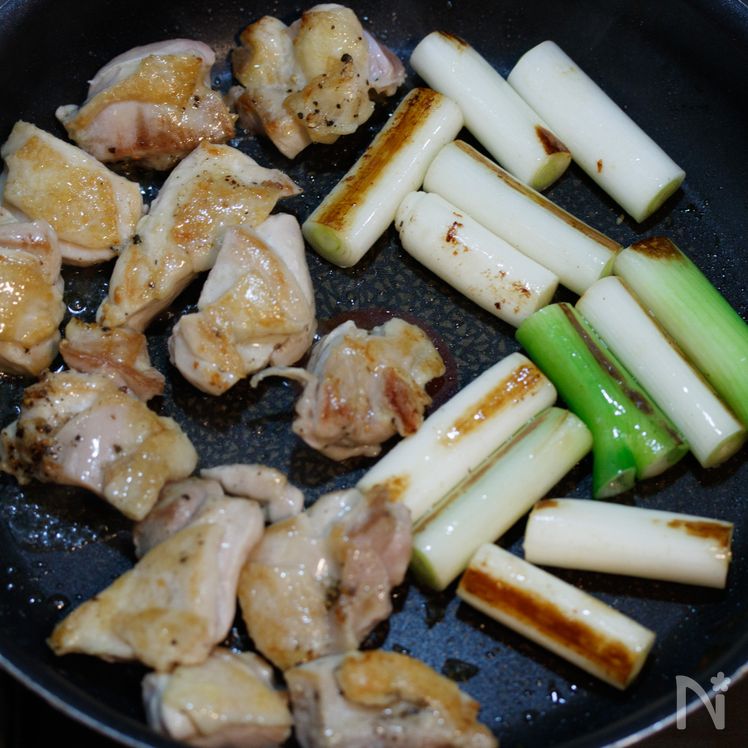Crispy Chicken with Grated Radish Ponzu Process2
