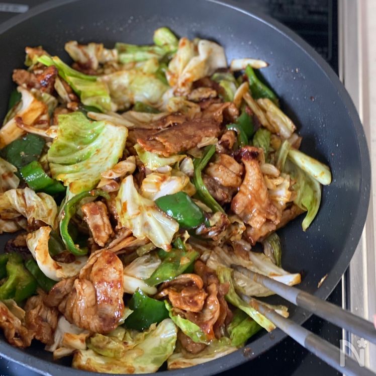 Flavorful Japanese-Style Twice-Cooked Pork Process5