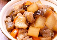 Japanese Simmered Chicken and Root Vegetables –  Richly-Flavored Comfort Dish