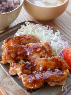Japanese Diner-Style Garlic Teriyaki Chicken