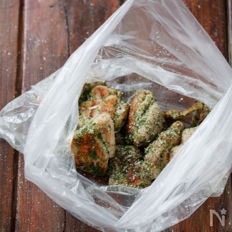 Seaweed Salt and Cheese Chicken (Nori Shio Cheese Chicken) Process3