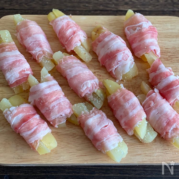 Cheesy Pork-Wrapped Potatoes Process3