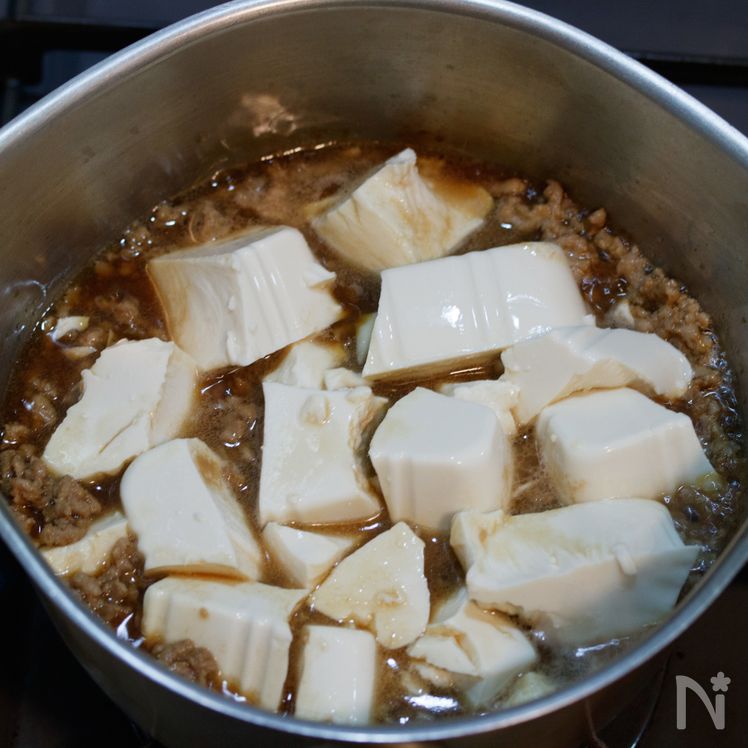 Tofu and Ground Pork Rice Bowl with Savory Chinese-Style Sauce Process2