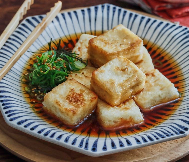 Pan-fried Tofu (Agedashi Tofu)