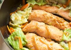 Miso Butter Salmon and Vegetables (Hokkaido-Style Chan-Chan Yaki)
