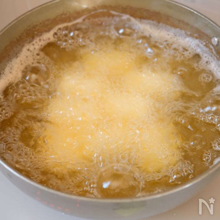 Agedashi Tofu (揚げ出し豆腐) Process5