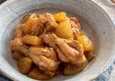 Sweet and Savory Simmered Chicken Drumettes and Daikon Radish