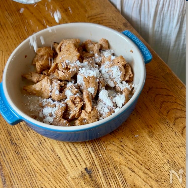 Vegan Ginger Pork Process2