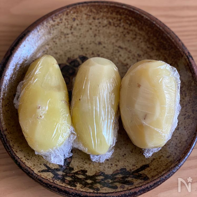 Cheesy Pork-Wrapped Potatoes Process1