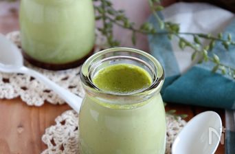 Silky Matcha Pudding