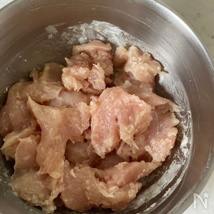 Yakitori-Shop Style “Addictive” Shio-Dare Chicken Process2