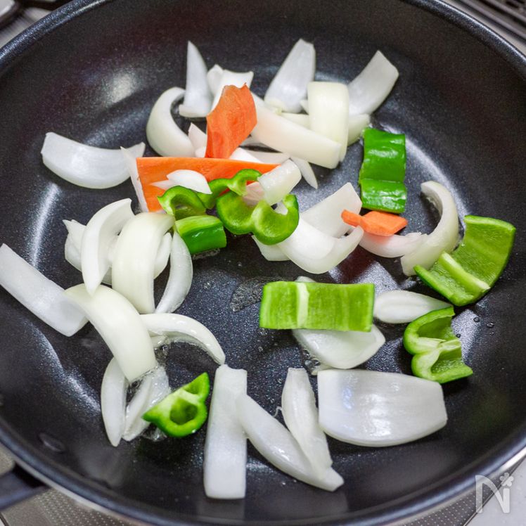Daging Babi Masam Manis Klasik (酢豚) Process4