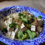Nice side dish to the niku udon I served. I forgot to add the katsuobushi into the sauce, so the sauce came out rather thin, but it was still nice. It's quite filling and it stored well in the refrigerator overnight. Tasted just as good the next day. Thank you, Rinaty, for a nice recipe.