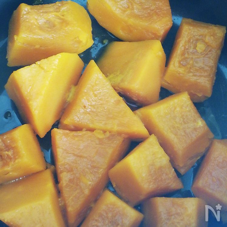 Simmered Kabocha Squash – Extra Fluffy with a Simple Trick Process3