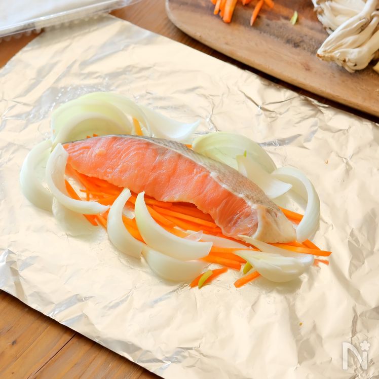 Salmon Foil-Yaki Process8