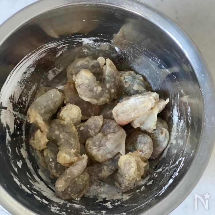 Japanese-Style Chili Shrimp (Ebi Chili) Process1