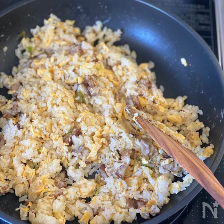 Go-to Fried Rice (Chāhan, チャーハン) Process5