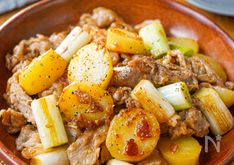 Power-Packed Pork and Potatoes Stir-Fry with Garlic Soy Sauce