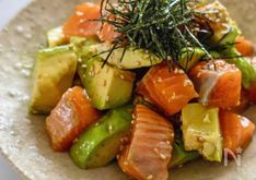 5-Minute Sesame Salmon Poke