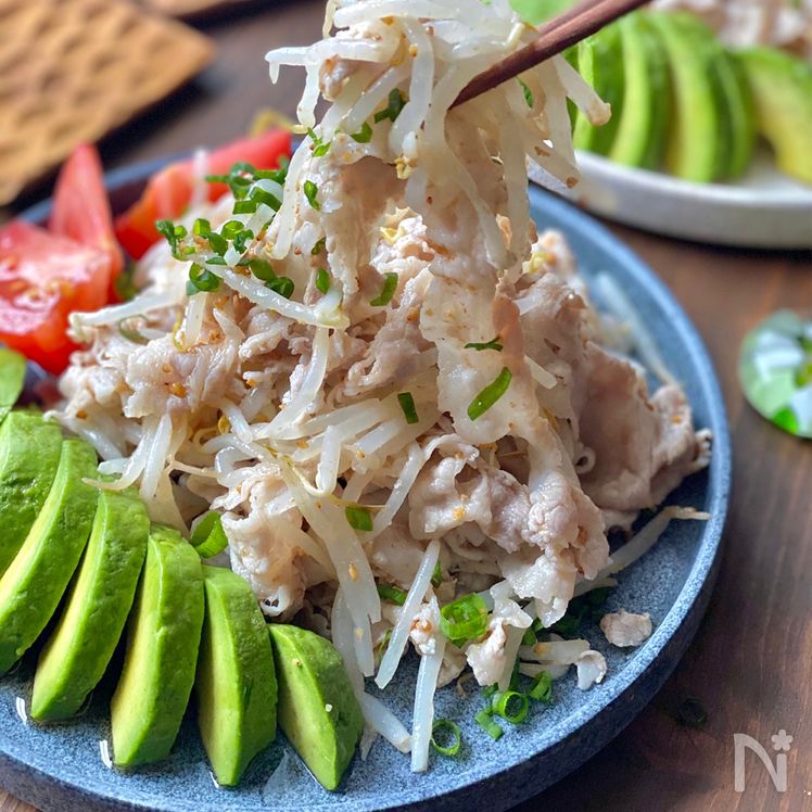 Pork Shabu Namul – A Hearty and Refreshing Salad Process4