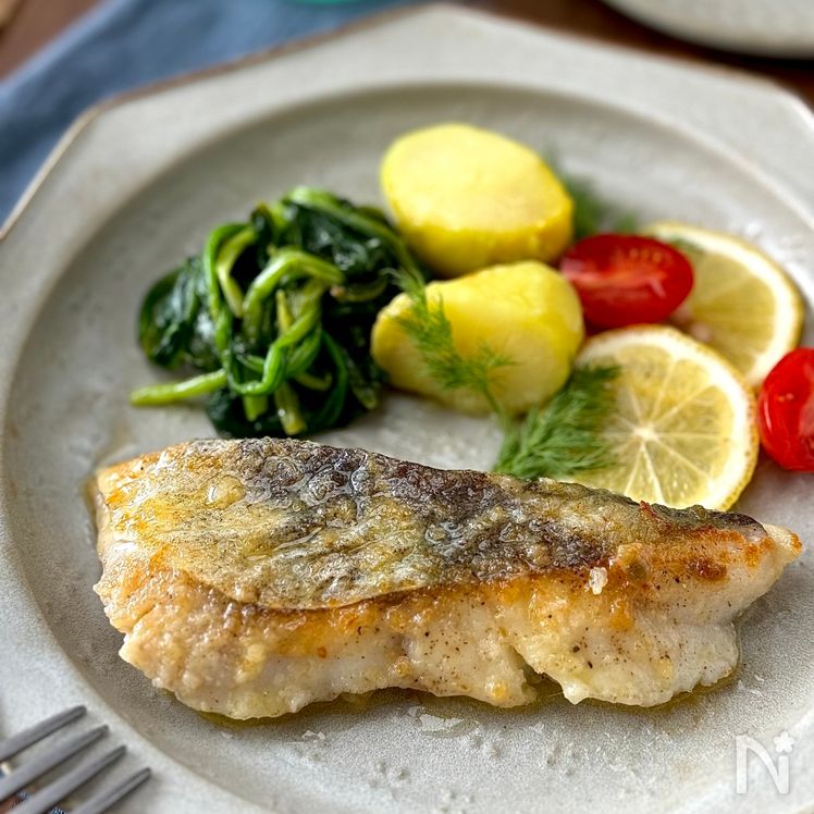 Pan-Seared Cod with Lemon Butter Sauce (Tara Meunière) Process8