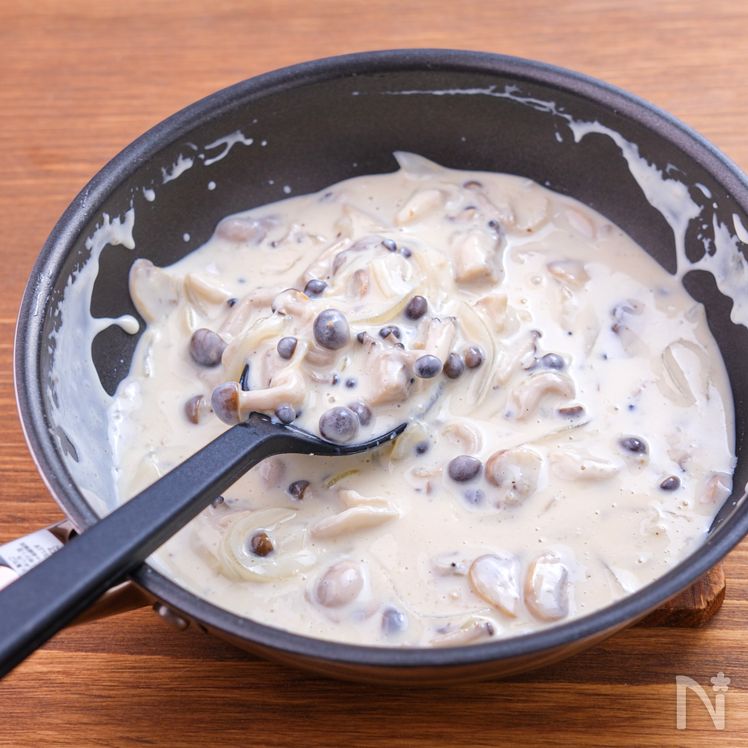 Chicken Steak with Creamy Mushroom Sauce Process5