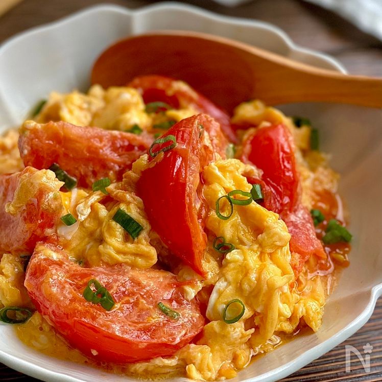 5-Minute “Extra-Umami” Chinese Tomato & Egg Stir-Fry Process3