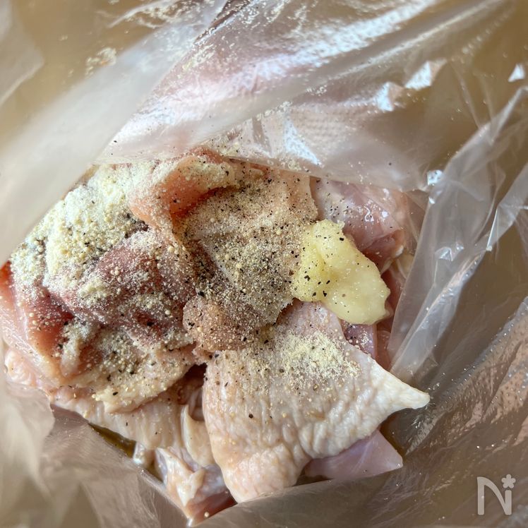 No-marinate Japanese-Style Umami Dashi Karaage Process1