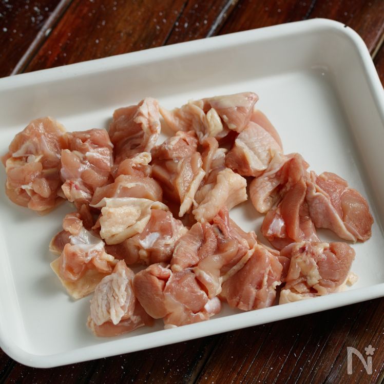 Ayam Bawang Putih Garam yang Lazat Process1