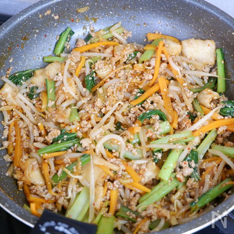 Soboro Bibimbap Bowl Process4