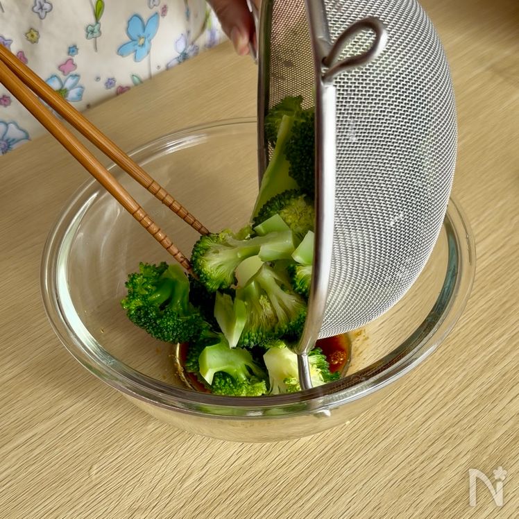 Brocoli au Wasabi Process4