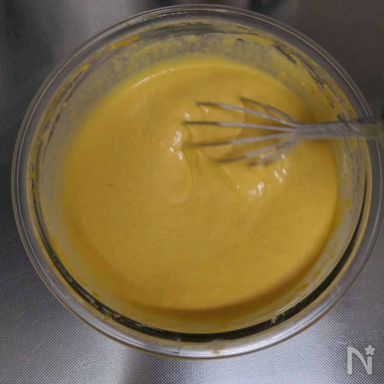 Moist & Creamy Kabocha Cheesecake Process2