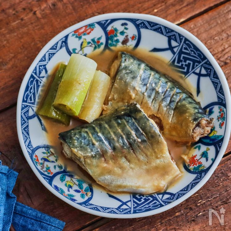 Mackerel Simmered in Miso Process2