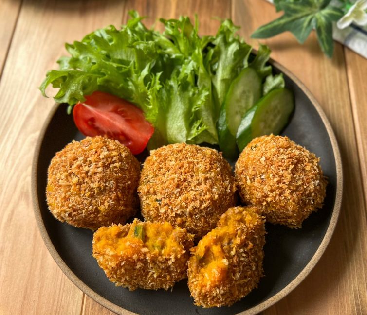 No-Fry Kabocha Croquettes