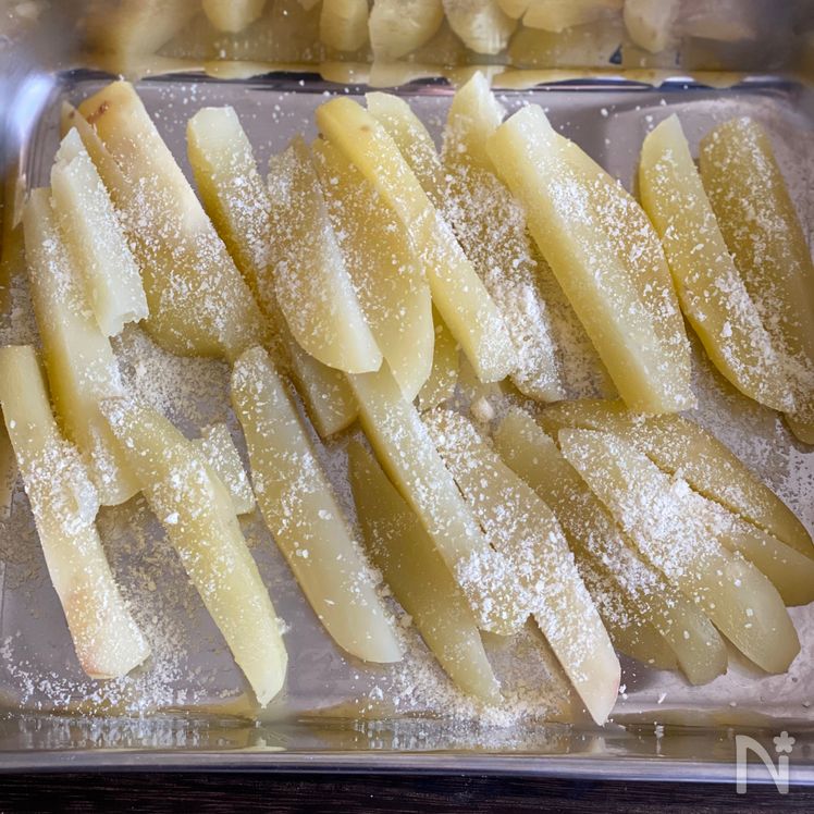 Cheesy Pork-Wrapped Potatoes Process2