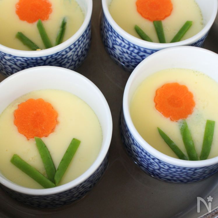 Easy "Blooming Flower" Chawanmushi Without a Steamer Process4