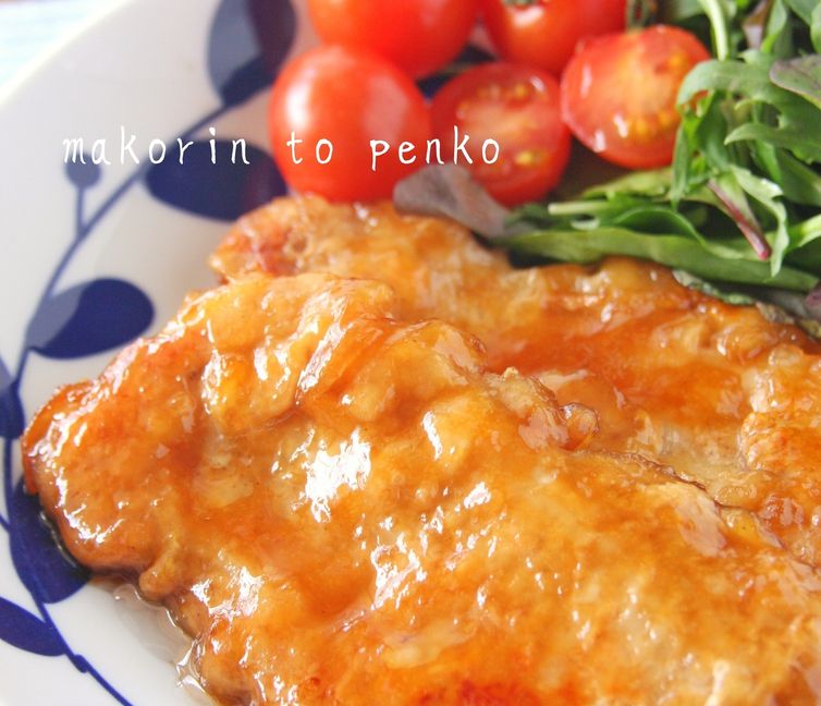 Sweet and Tangy Pork Loin Steaks