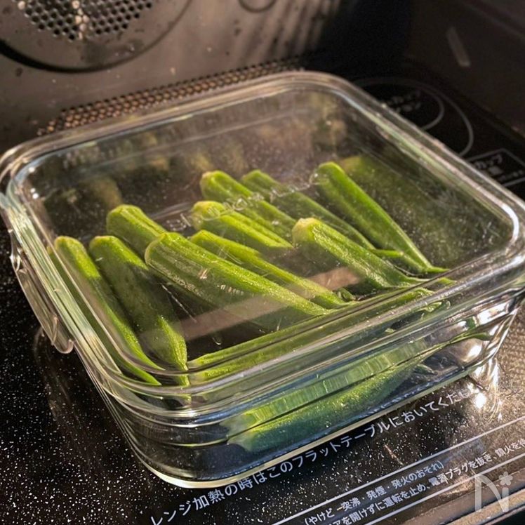 3-Minute Wasabi-Dashi Okra Process2